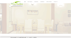 Desktop Screenshot of divinegardens.com.pk